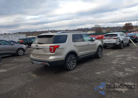 2017 Ford Explorer Platinum из США, поврежденный, VIN 1FM5K8HT1HGD51155